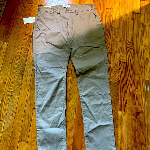 Ben Sherman Stretch Skinny Fit Tan Pants - Picture 1 of 5